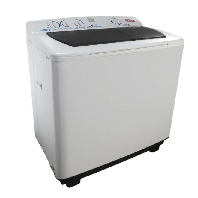 Fresh half tub washing machine, 12 kg, stainless steel drum
