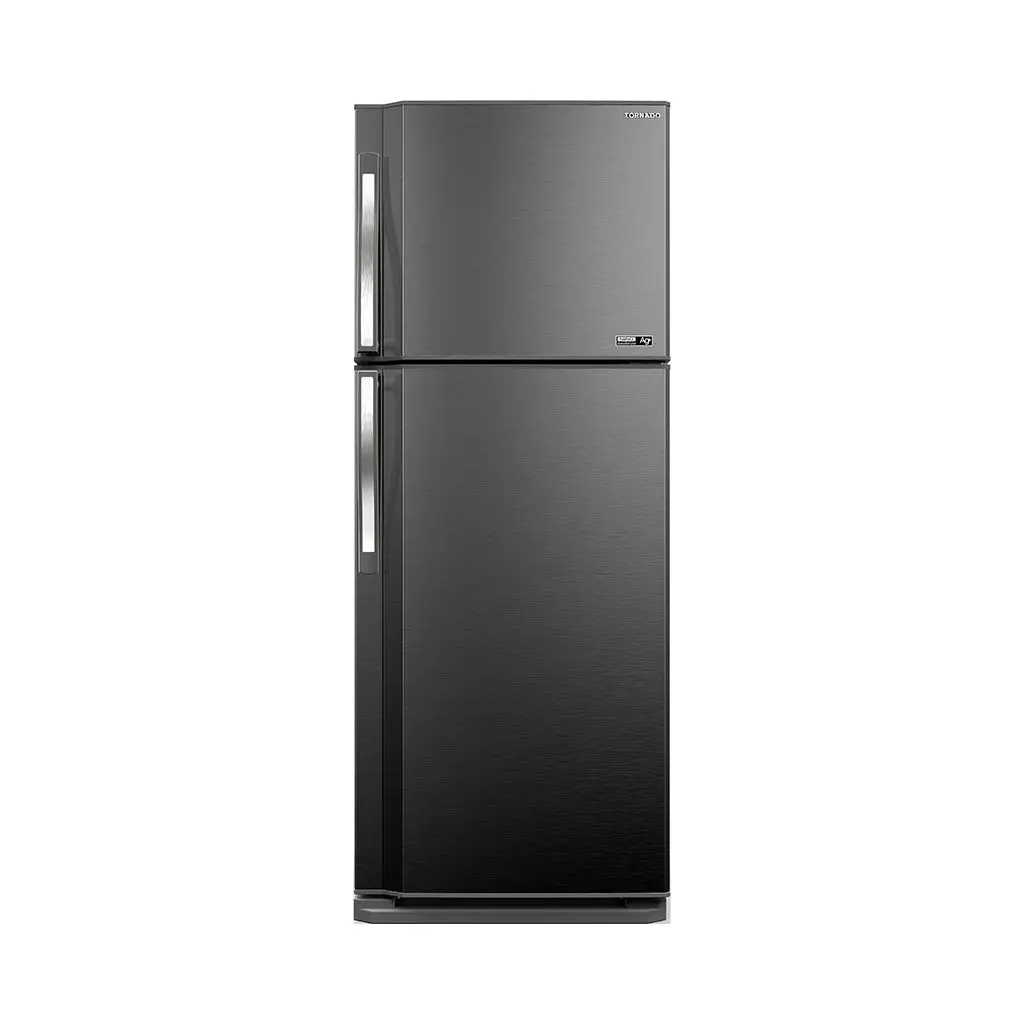 ثلاجه تورنيدو 2 باب 18 قدم - استانلس RF-58T-ST