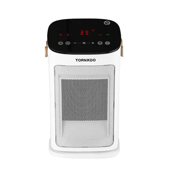 دفايه تورنيدو سيراميك مكتب ، 2000 وات ، 12 متر ، أبيض