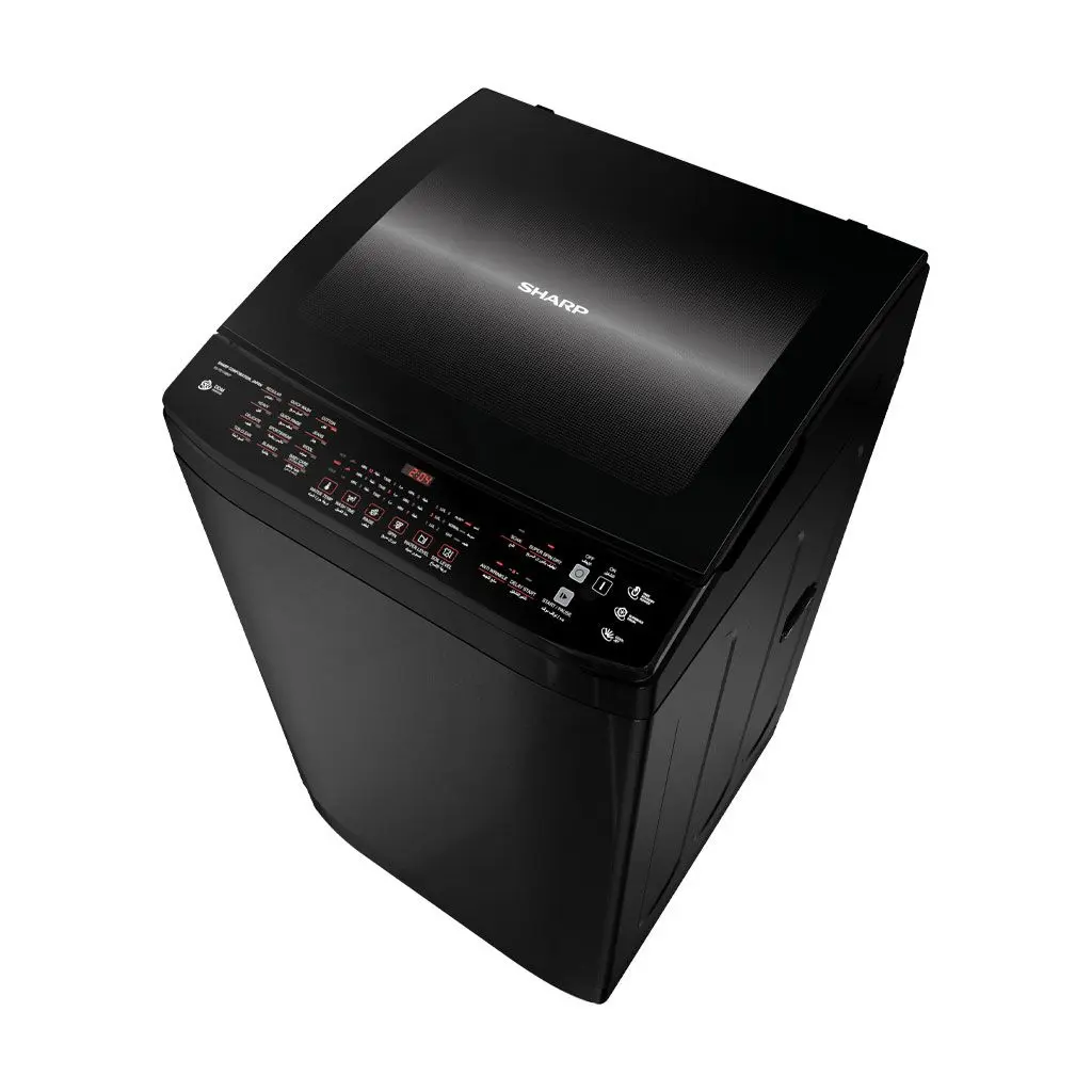 غساله شارب فوق أوتوماتيك 11 كجم ، DDM انفرتر ، طلمبة ، أسودES-TD11GBKP