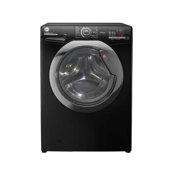 Hoover 7 kg Front Load Automatic Washing Machine, Black H3WS173DC3B-ELA