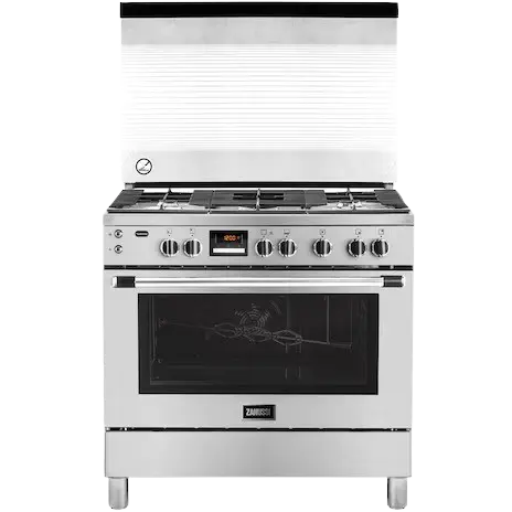 بوتجاز زانوسى 90 تيست ماكس (مروحة تبريد وفرن  -مروحة تسخين -تايمر- حامل زهر - أمان كامل ) - ZCG92686XA 