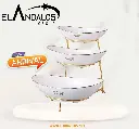 Stainless steel cake stand 0040