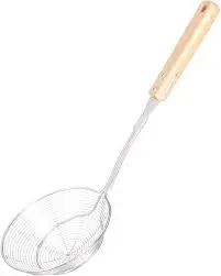 مصفاه تحمير بيد خشب 14سم