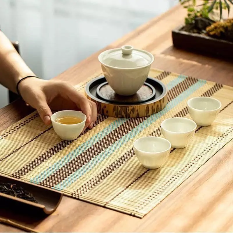 Rectangular mat coaster