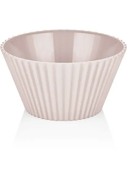 4L conical colored bowl