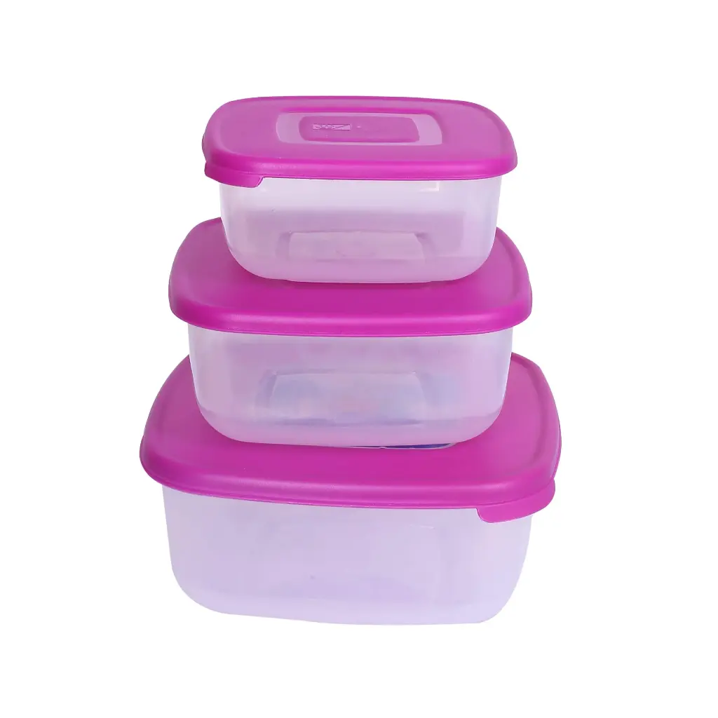 طقم ثلاجه ريو مربع 3علبه