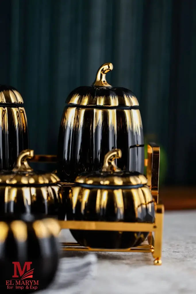 Lux Ribbed Spice Set 7 Pieces