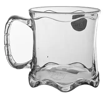 Wavy acrylic mug