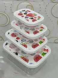 طقم روكا مستطيل 4ق أكسا 000117