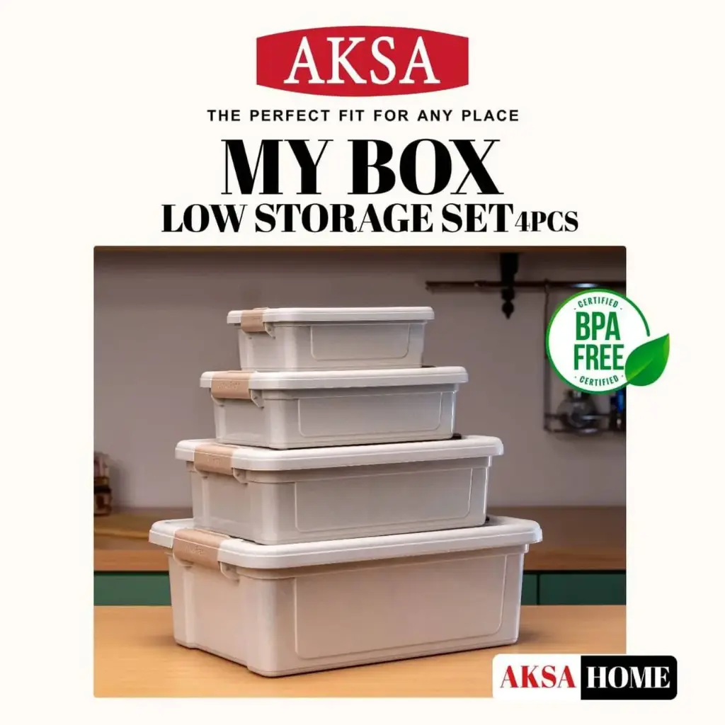My Box Low Set 4 Pieces, AXA Colors 000320