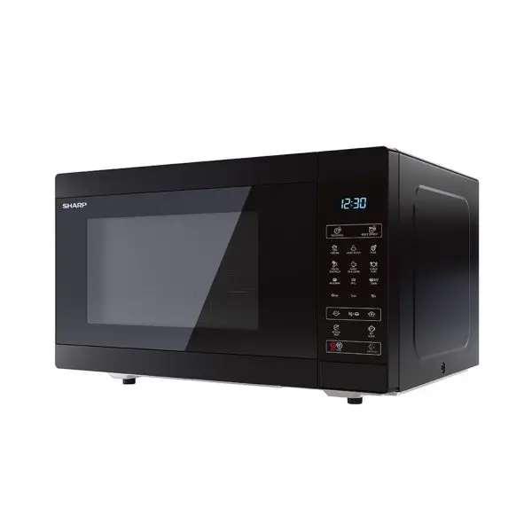 ميكروويف شارب شواية 25 لتر 900 وات 6 قوائم أسود R-250MGR-BK2 