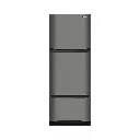 ثلاجه تورنيدو 3 باب 351لتر لون استانلس - انفرتر RF-45FTV-DST