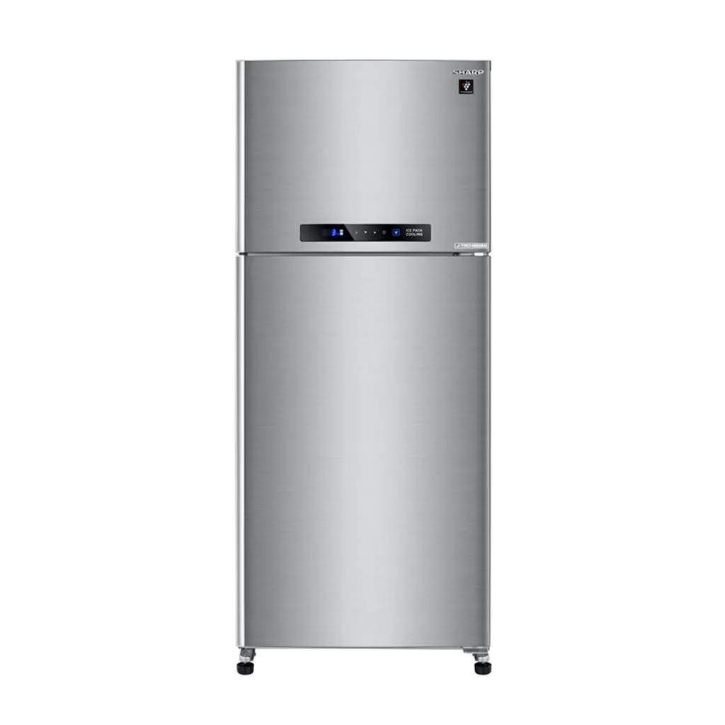 ثلاجه شارب 396لتر ديجيتال انفرتر لون استانلس SJ-PV48G-DST