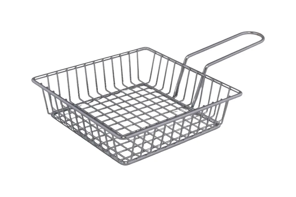 Large square potato fries served Saturday