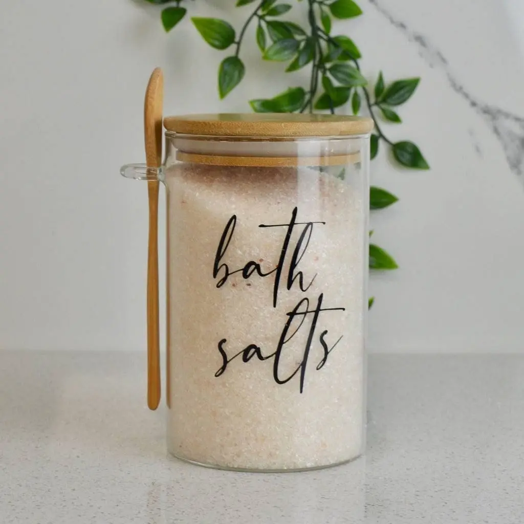 برطمان توابل زجاج مدور عسلى بمعلقه 1221