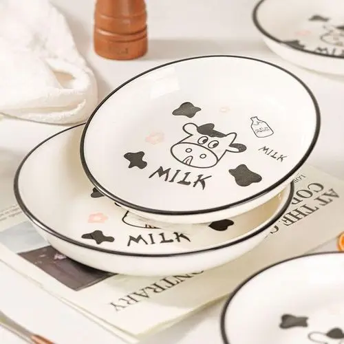 طبق بورسلين بقره مسطح 5433