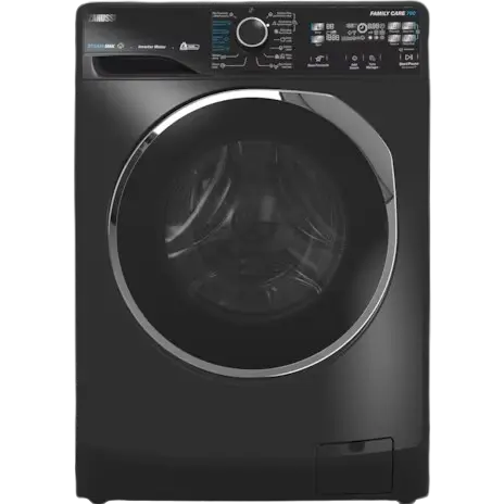 غساله زانوسى فول اوتوماتيك 8ك ستيم ماكس 1200 لفه اسود باب اسودZWF8221BL7