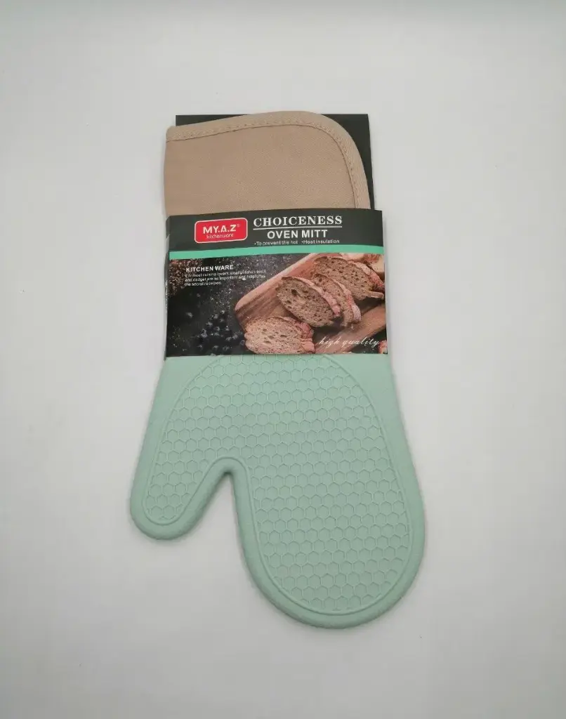 Silicone gloves * honeycomb cloth