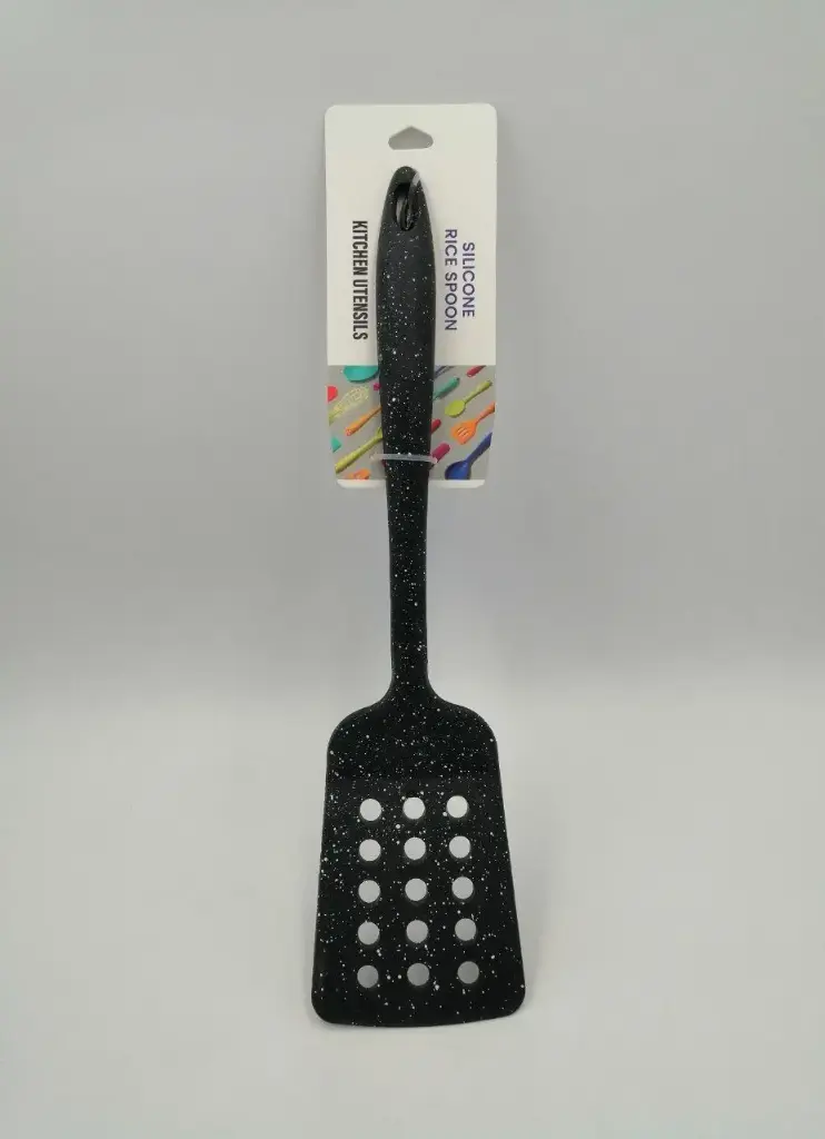 شياله سيليكون مستطيله مخرمه اسود 14845