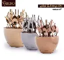 طقم معالق 24ق تركى /1800