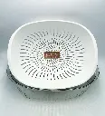 2-piece oval vegetable strainer