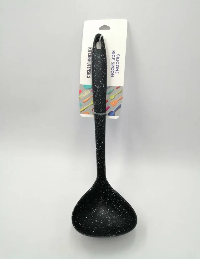 Silicone scoop * Black silicone