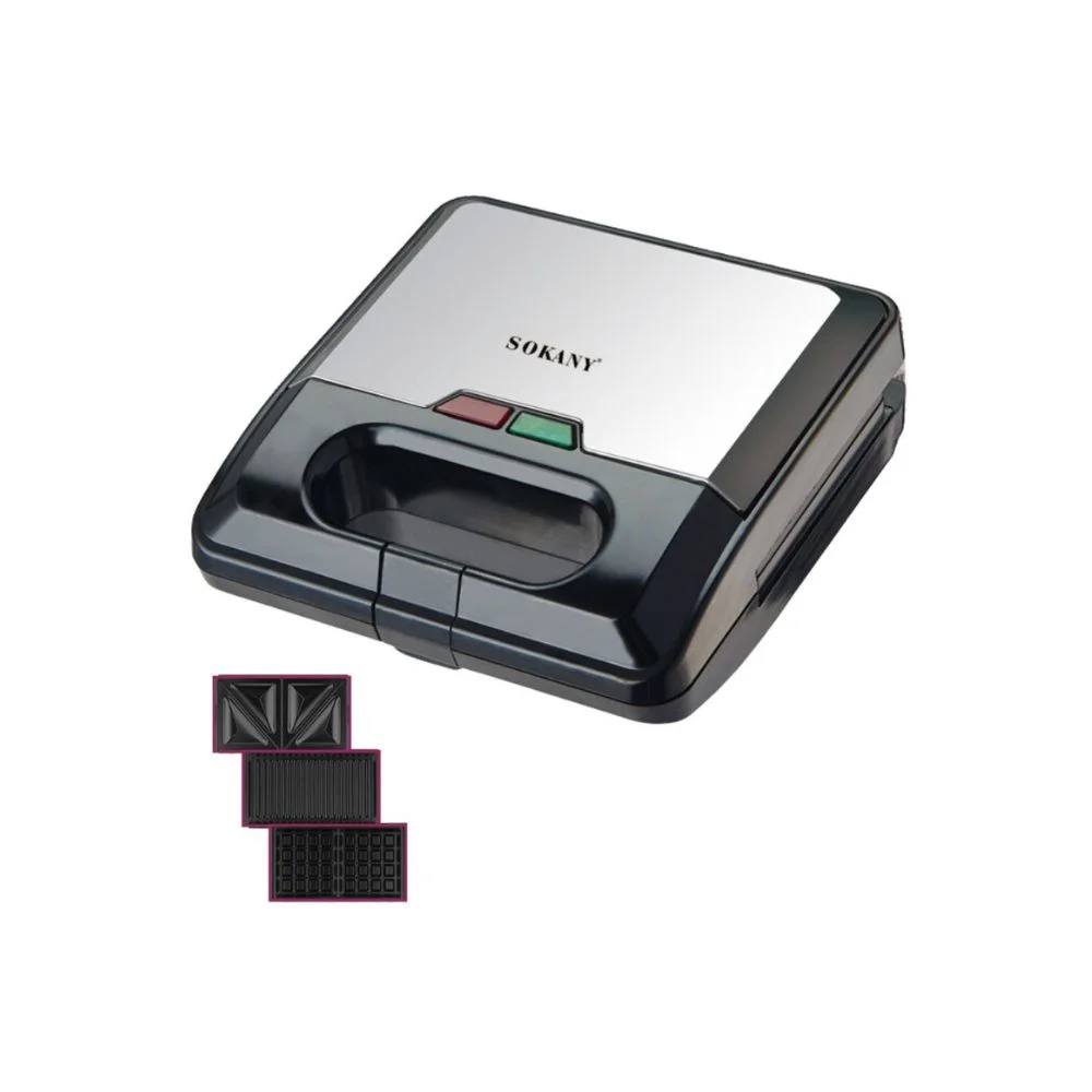 صانع ساندوتش ميكر سوكانى 3*1 750 وات KJ-303