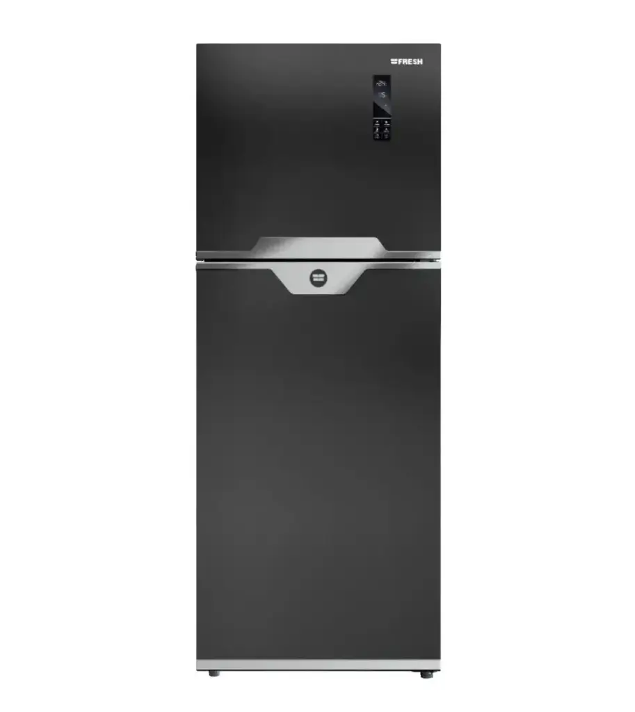 ثلاجه فريش 580 مودينا ديجيتال زجاج اسود  FNT-MR580YGMOD