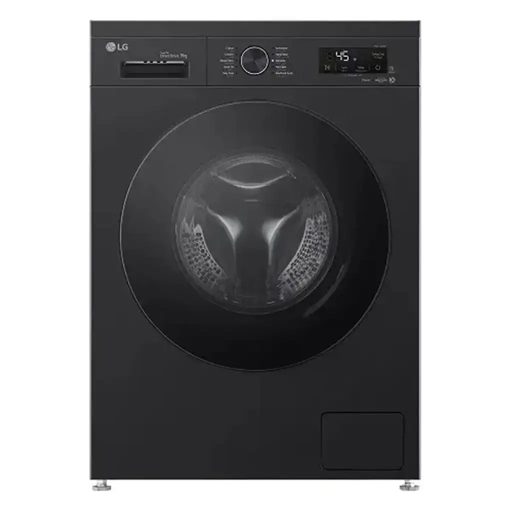 غساله ال جى اوتوماتيك 9ك فيفاتشي اسود اونيكسر