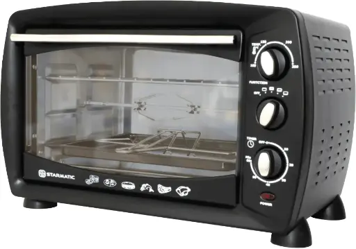 [2340_22172340010] فرن ستار ماتيك 45لتر اسود