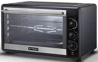 [FR-4503R] فرن فريش 45 لتر اسود شوايه 4503R