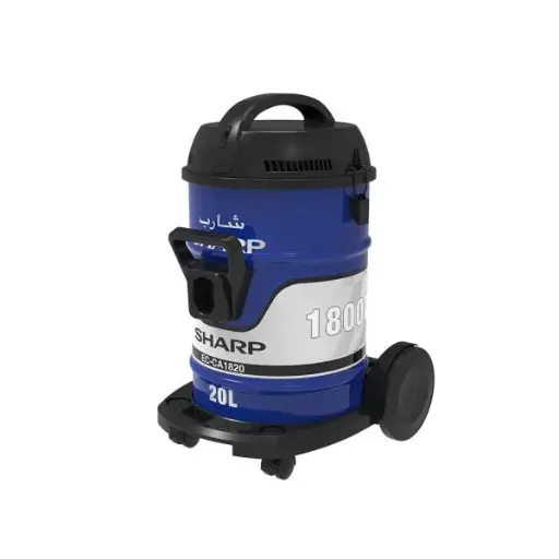 [EC-CA1820-X] مكنسه شارب برميليه 1800 وات فلتر قماش أزرق EC-CA1820-X 