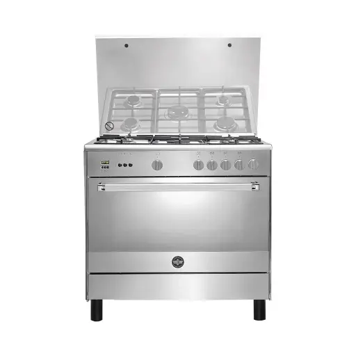 [9C10GLA1X4AWW] LA GERMANIA Cooker 90 x 60 - 5 Gas Burners Stainless 9C10GLA1X4AWW