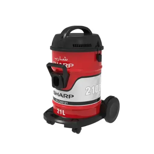[EC-CA2121-X] مكنسه شارب برميليه2100 وات فلتر قماش أحمر EC-CA2121-X 