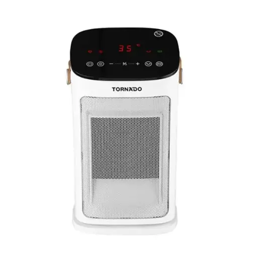 [TPH-2000T] دفايه تورنيدو سيراميك مكتب ، 2000 وات ، 12 متر ، أبيض