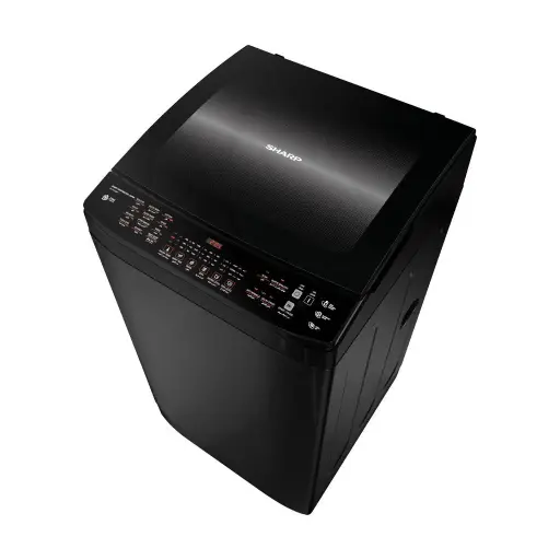 [ES-TD11GBKP] غساله شارب فوق أوتوماتيك 11 كجم ، DDM انفرتر ، طلمبة ، أسود