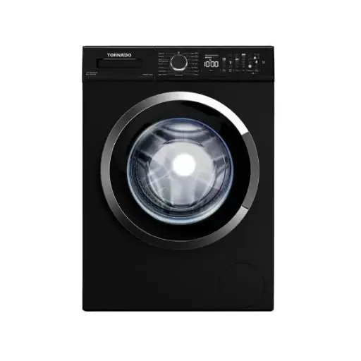 [TWV-FN812BKOA] Tornado Washing Machine 8 kg - 1200 RPM - Black TWV-FN812BKOA