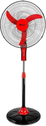 [BR1855] مروحه برافو عمود 18بوصه 5ريشه