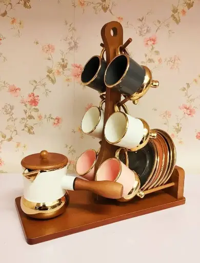 [18343] قهوه على  حامل 