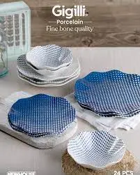 [19915_223519915010] طقم عشا تركى 24 ق مضلع 