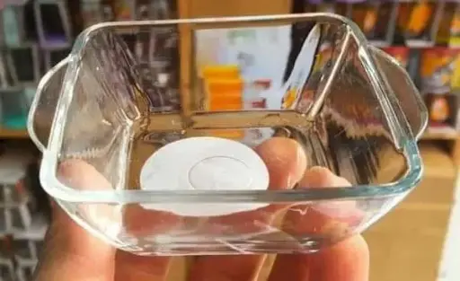 [20305_223520305010] طاجن حرارى مربع سادة 6ق/50