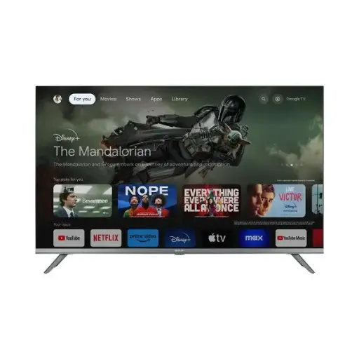 [2T-C43FG6EX] SHARP FHD Smart Frameless TV 43 Inch Built-In Receiver 2T-C43FG6EX