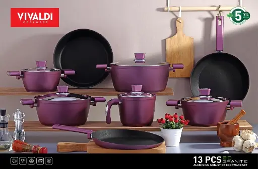 [20431_223520431010] Tefal/Granite 13-piece set