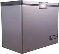 [220620771010] ديب فريزر ار جى 250 لتر فضي استانلس متور LG