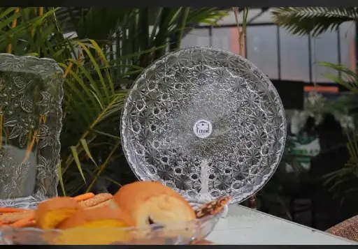 [20786_223520786010] صينيه اكلريك مدوره شكل النجوم