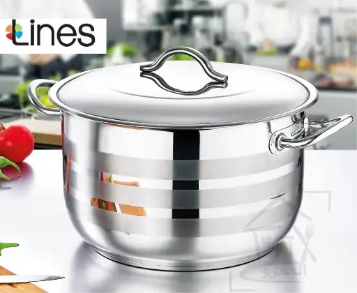 [22016] Turkish stainless steel pot, size 40 2150