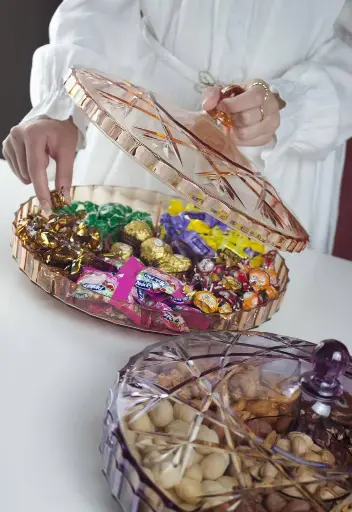 [22054] small acrylic bonbonniere