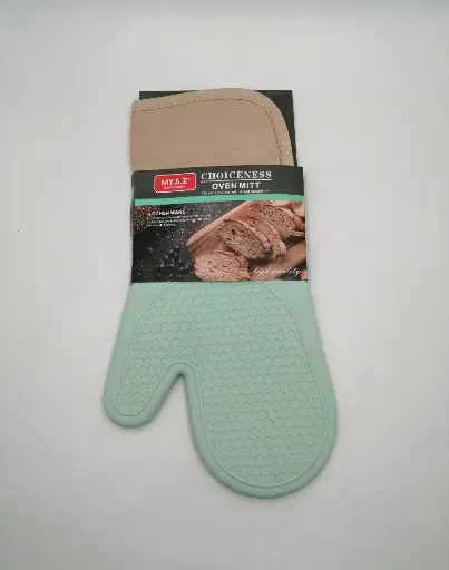 [22135] Silicone gloves * honeycomb cloth