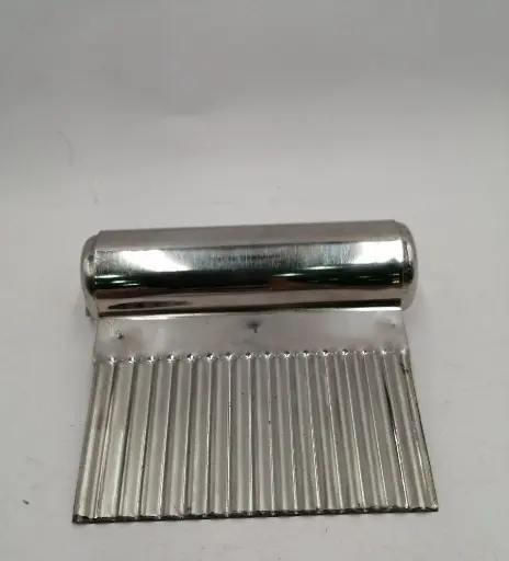 [22218] Pickled stainless steel cutter with stainless steel handle